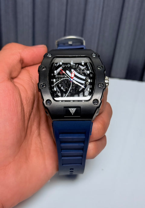 Fitrite Blue Watch( Life Time Machine Warranty) With Complete Box + FREE DELIVERY AND ALLOW TO CHECK PARCEL BEFORE PAYMENT