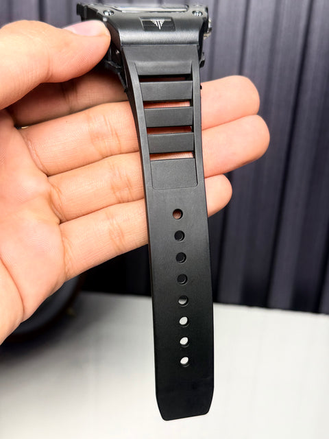 Fitrite Jet Black Watch( Life Time Machine Warranty) With Complete Box + FREE DELIVERY AND ALLOW TO CHECK PARCEL BEFORE PAYMENT